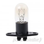 Kimyu Haute qualité Conception universelle 250V 2A de base d'ampoule de lampe de four à micro-ondes de remplacement universel  B07FVVH5XS